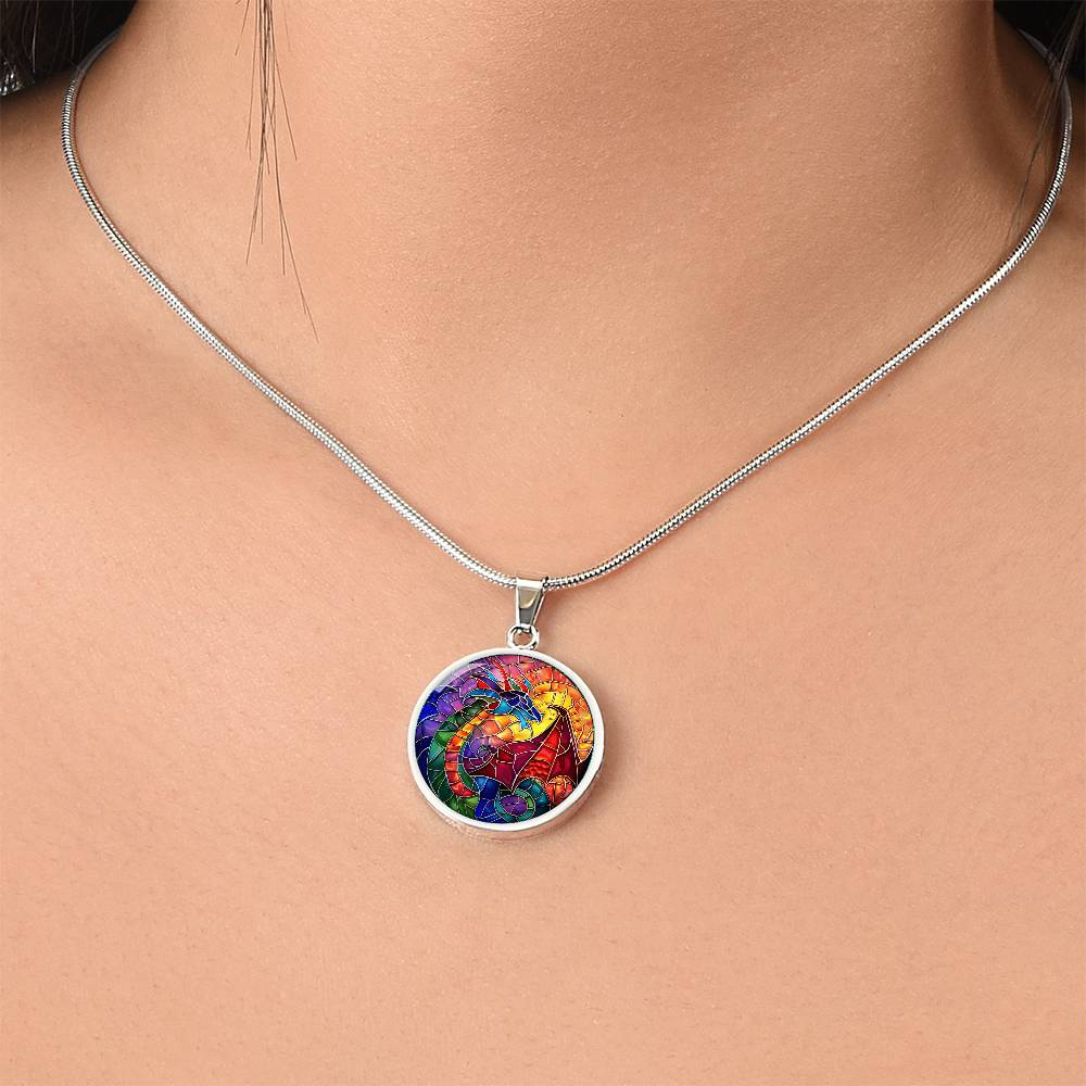 Dragon Pendant Necklace | Mythology Necklace | Fantasy Necklace | Jewelry For Men & Women