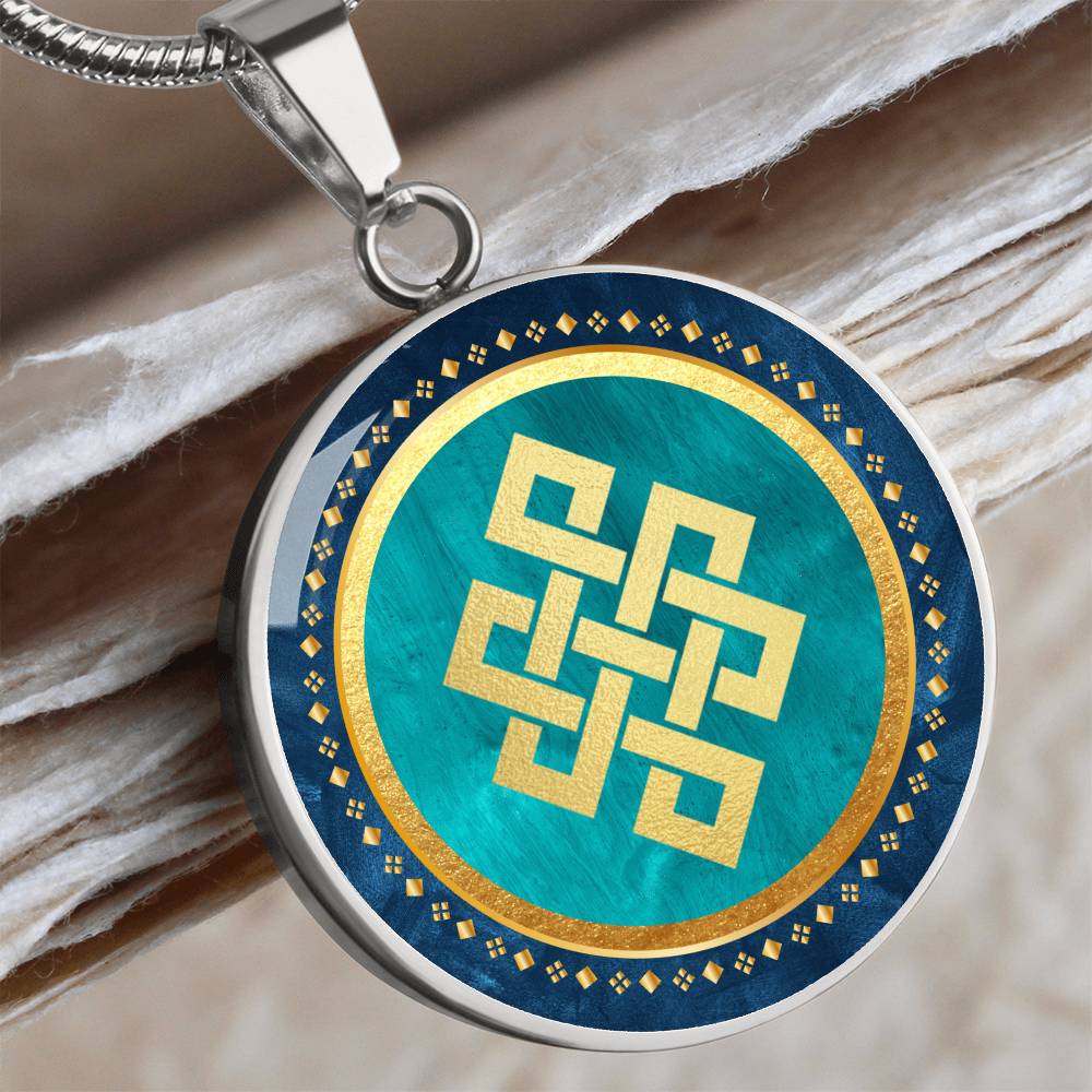 Endless Knot Pendant Necklace