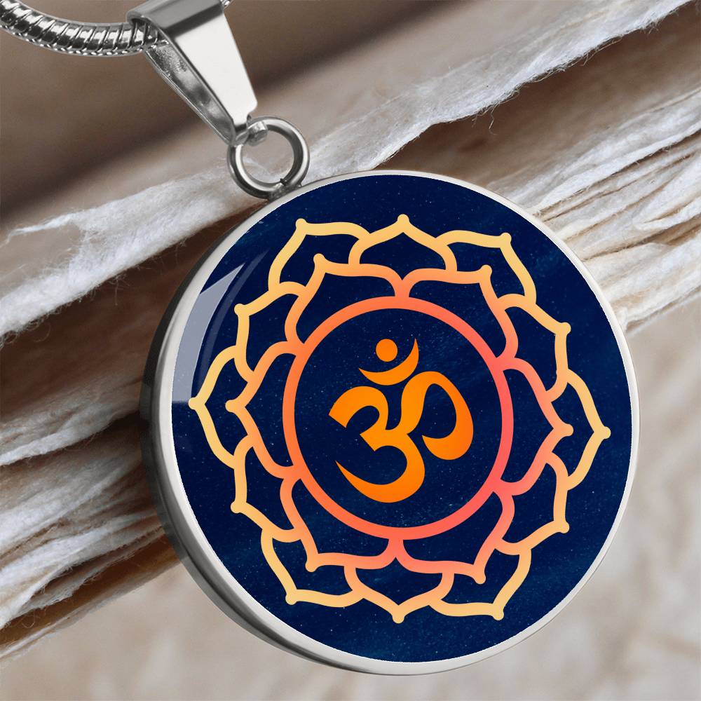 OM Pendant / Om Necklace / Yoga Jewelry