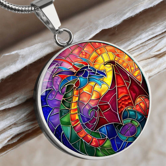 Dragon Pendant Necklace | Mythology Necklace | Fantasy Necklace | Jewelry For Men & Women