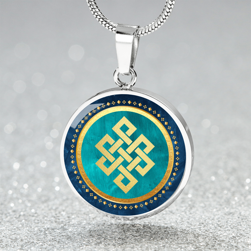 Endless Knot Pendant Necklace
