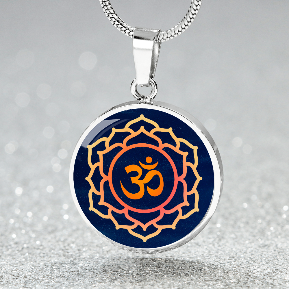 OM Pendant / Om Necklace / Yoga Jewelry