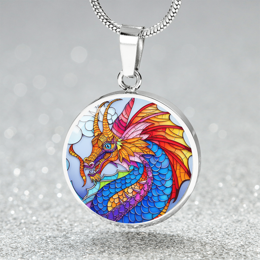 Dragon Pendant Necklace | Mythology Necklace | Fantasy Necklace | Jewelry For Men & Women