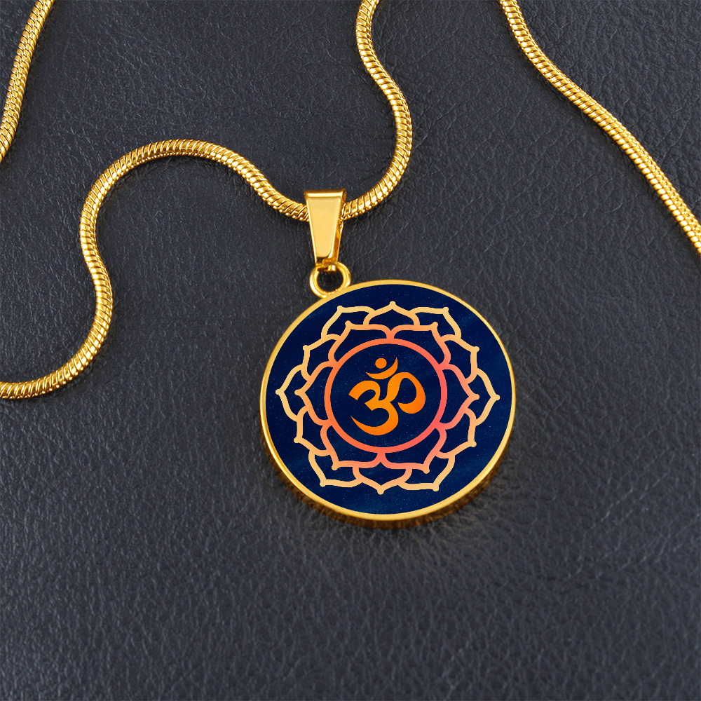 OM Pendant / Om Necklace / Yoga Jewelry