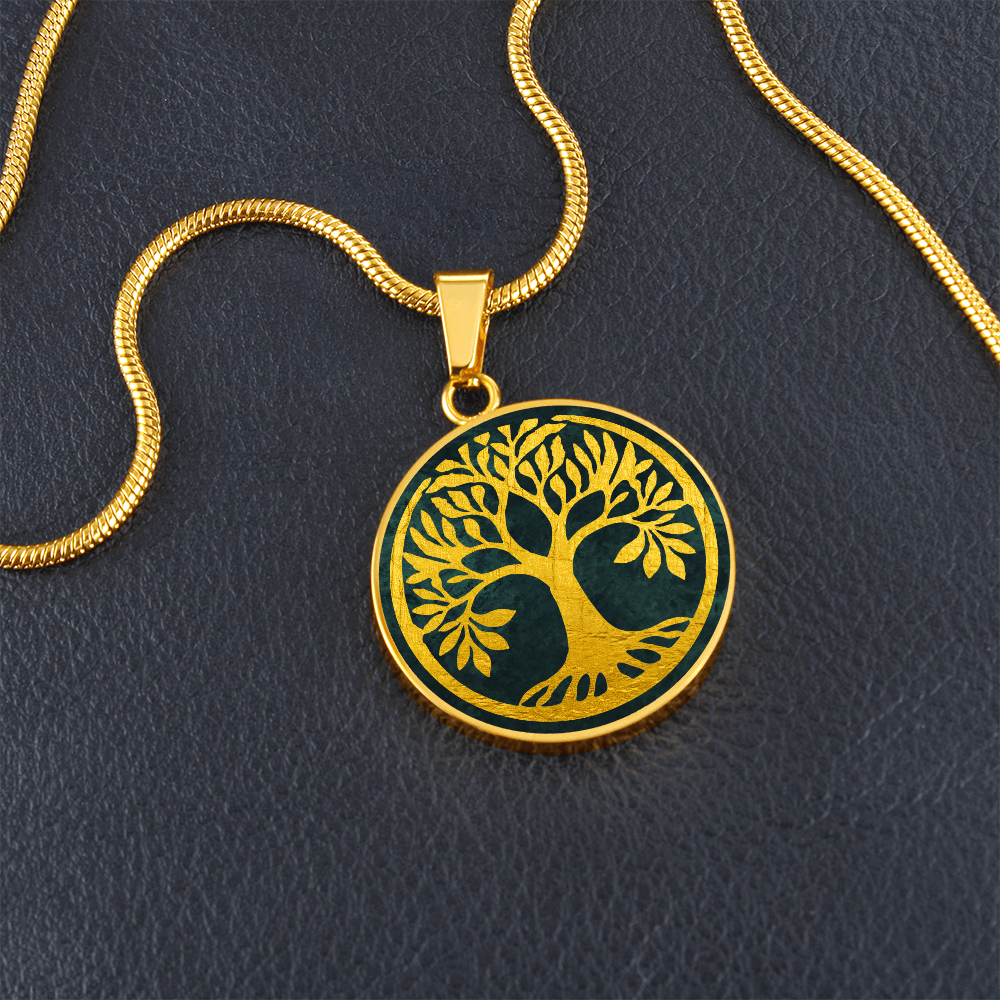 Tree of Life Necklace | Family Tree Pendant | Men Yggdrasil Pendant | Norse Mythology World Tree