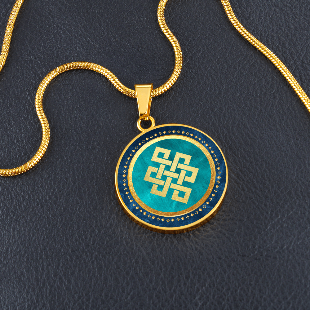 Endless Knot Pendant Necklace