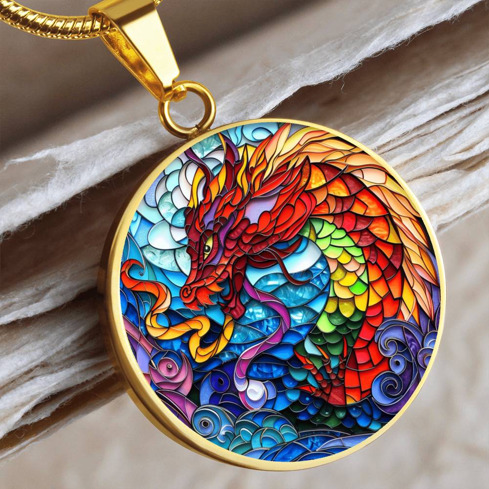 Dragon Pendant Necklace | Mythology Necklace | Fantasy Necklace | Jewelry For Men & Women