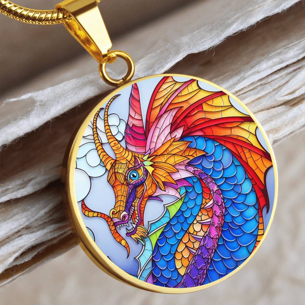 Dragon Pendant Necklace | Mythology Necklace | Fantasy Necklace | Jewelry For Men & Women