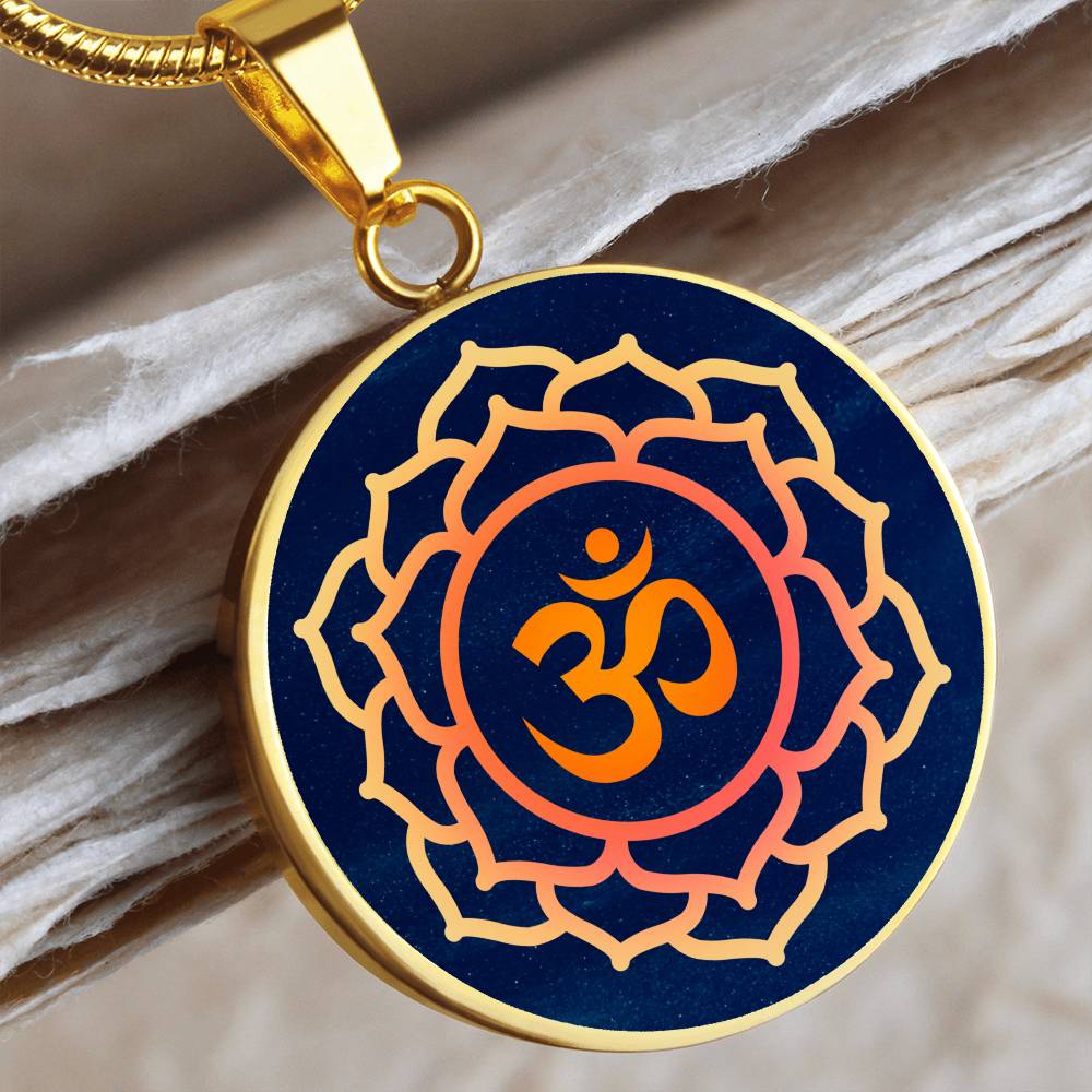 OM Pendant / Om Necklace / Yoga Jewelry