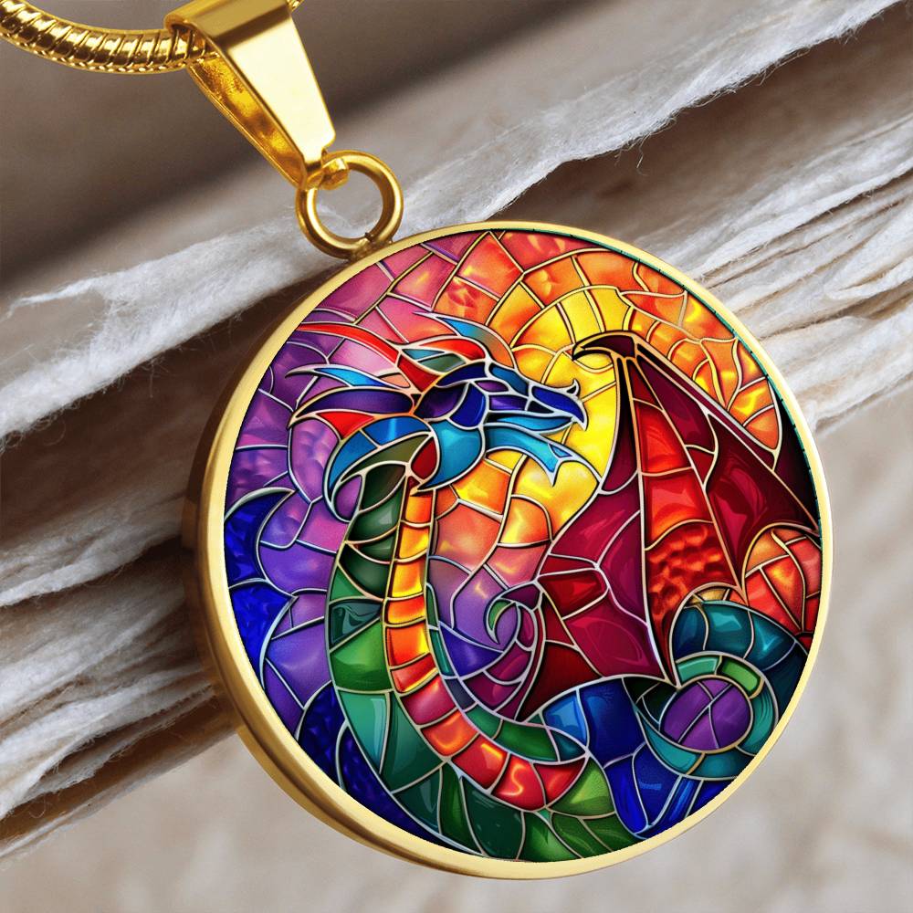 Dragon Pendant Necklace | Mythology Necklace | Fantasy Necklace | Jewelry For Men & Women