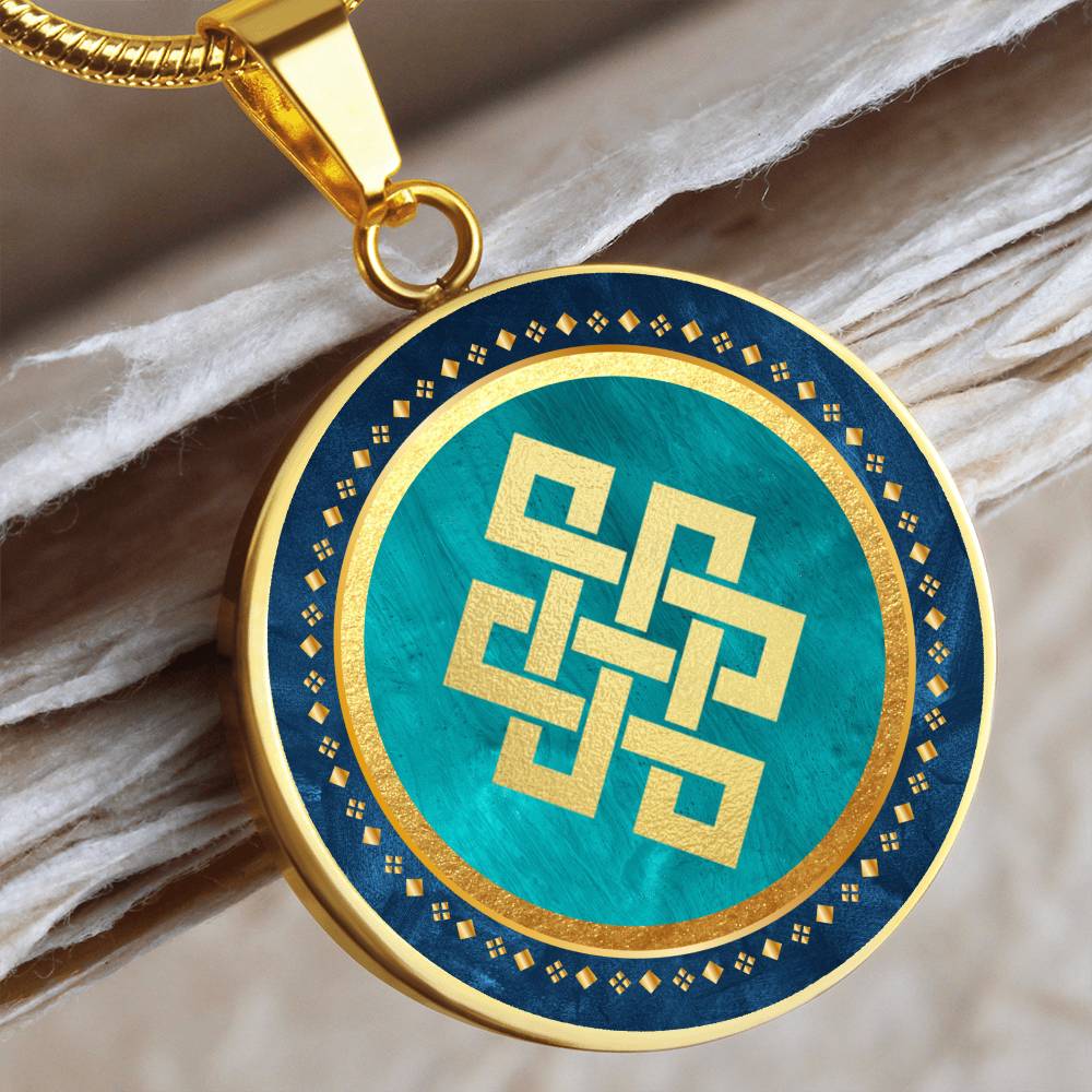 Endless Knot Pendant Necklace
