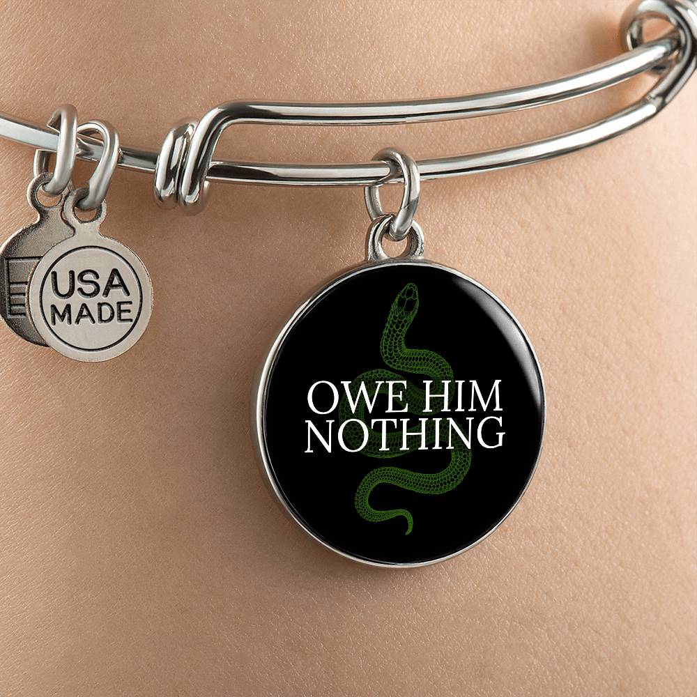 Owe Him Nothing Necklace | Reputation Inspired Necklace | I Did Something Bad | Swiftie Gift