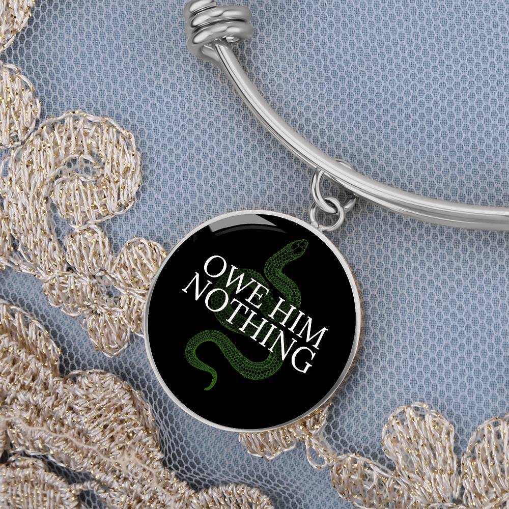 Owe Him Nothing Necklace | Reputation Inspired Necklace | I Did Something Bad | Swiftie Gift