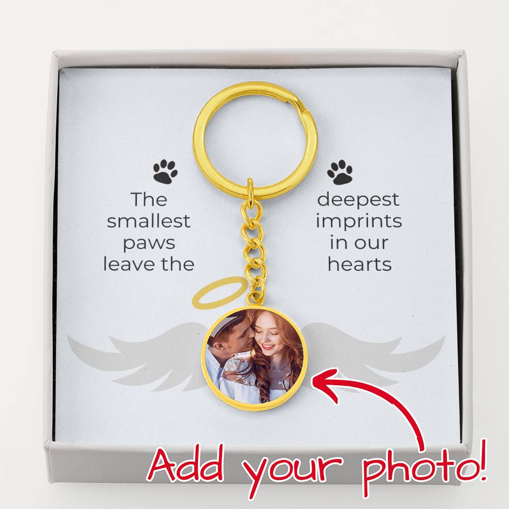 Dog Memorial Gift | Personalised Dog Loss Gift | Custom Pet Keychain |
