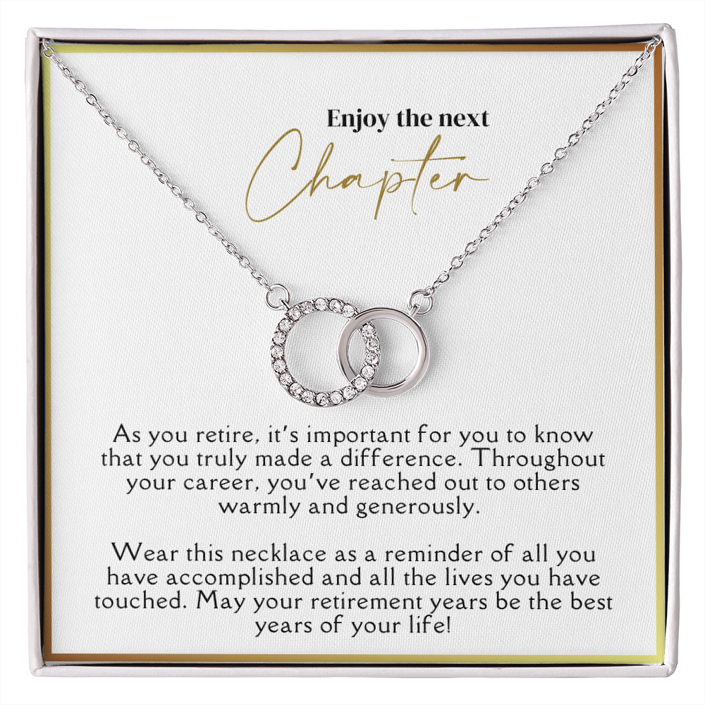 Retirement Gifts for Women | Retirement Necklace | Teacher Retirement Gift | Coworker Retirement Gift gift | Farewell gift