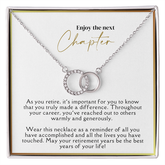 Retirement Gifts for Women | Retirement Necklace | Teacher Retirement Gift | Coworker Retirement Gift gift | Farewell gift