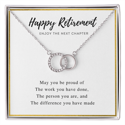 Retirement Gifts for Women | Retirement Necklace | Teacher Retirement Gift | Coworker Retirement Gift gift | Farewell gift