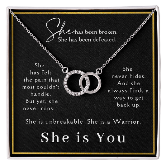 Survivor Gift Necklace | Warrior Gift | Recovery Gift | Sobriety Gift | Cancer Survivor Gift