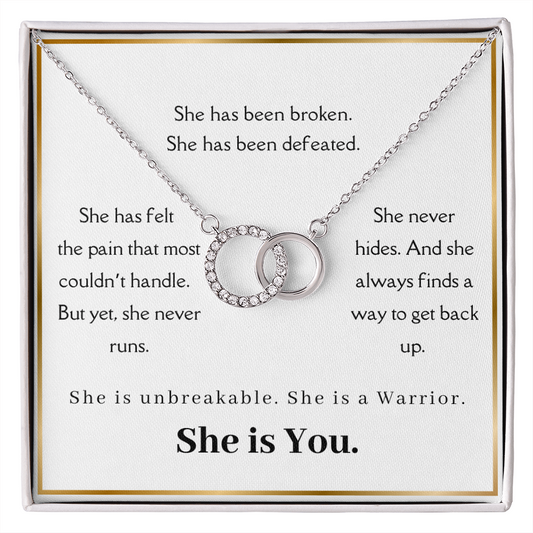 Survivor Gift Necklace | Warrior Gift | Recovery Gift | Sobriety Gift | Cancer Survivor Gift