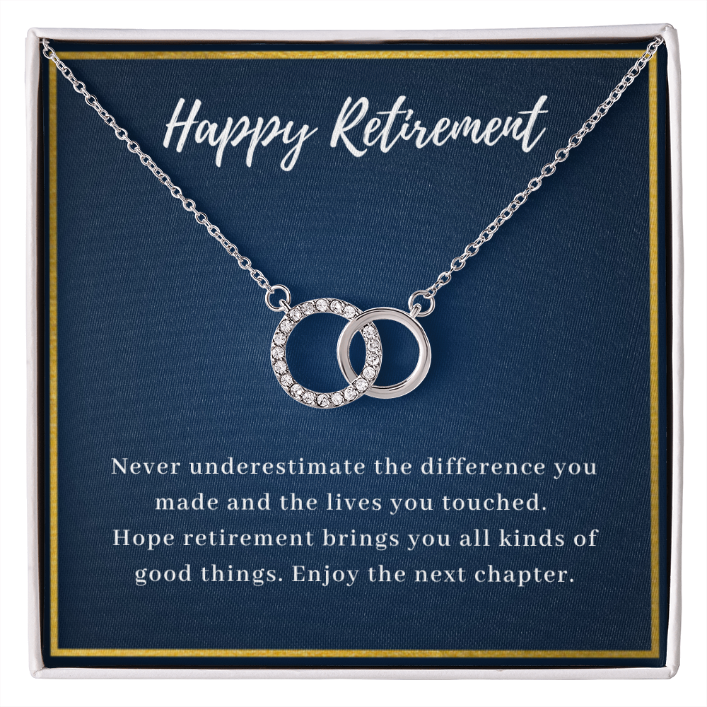 Retirement Gifts for Women | Retirement Necklace | Teacher Retirement Gift | Coworker Retirement Gift gift | Farewell gift
