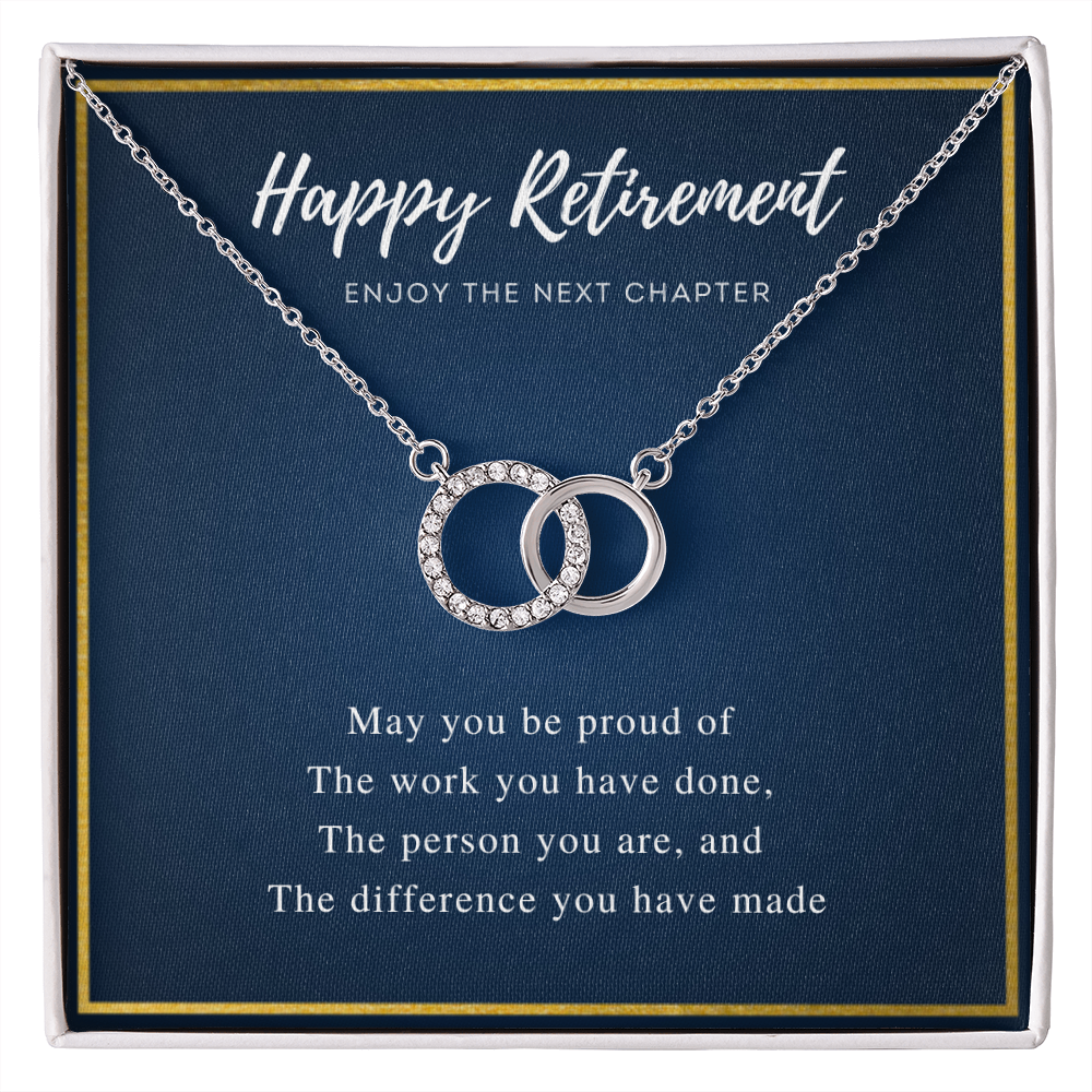 Retirement Gifts for Women | Retirement Necklace | Teacher Retirement Gift | Coworker Retirement Gift gift | Farewell gift