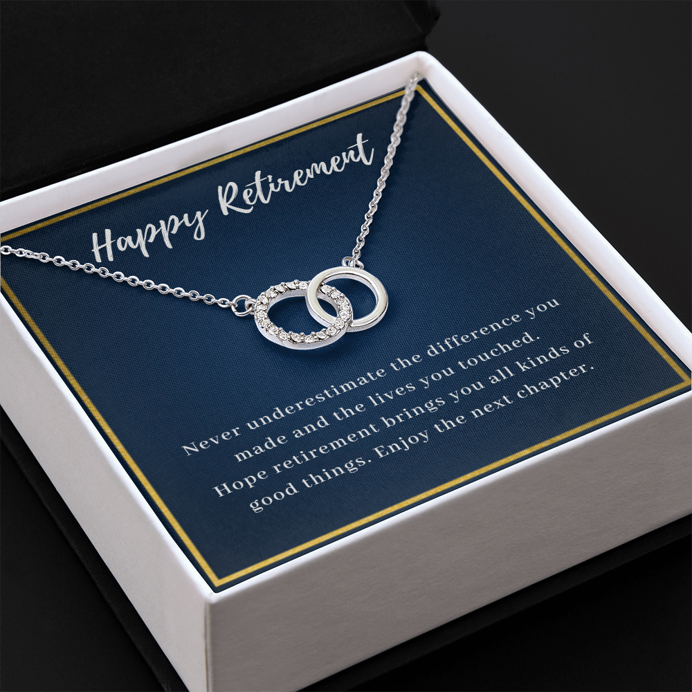 Retirement Gifts for Women | Retirement Necklace | Teacher Retirement Gift | Coworker Retirement Gift gift | Farewell gift