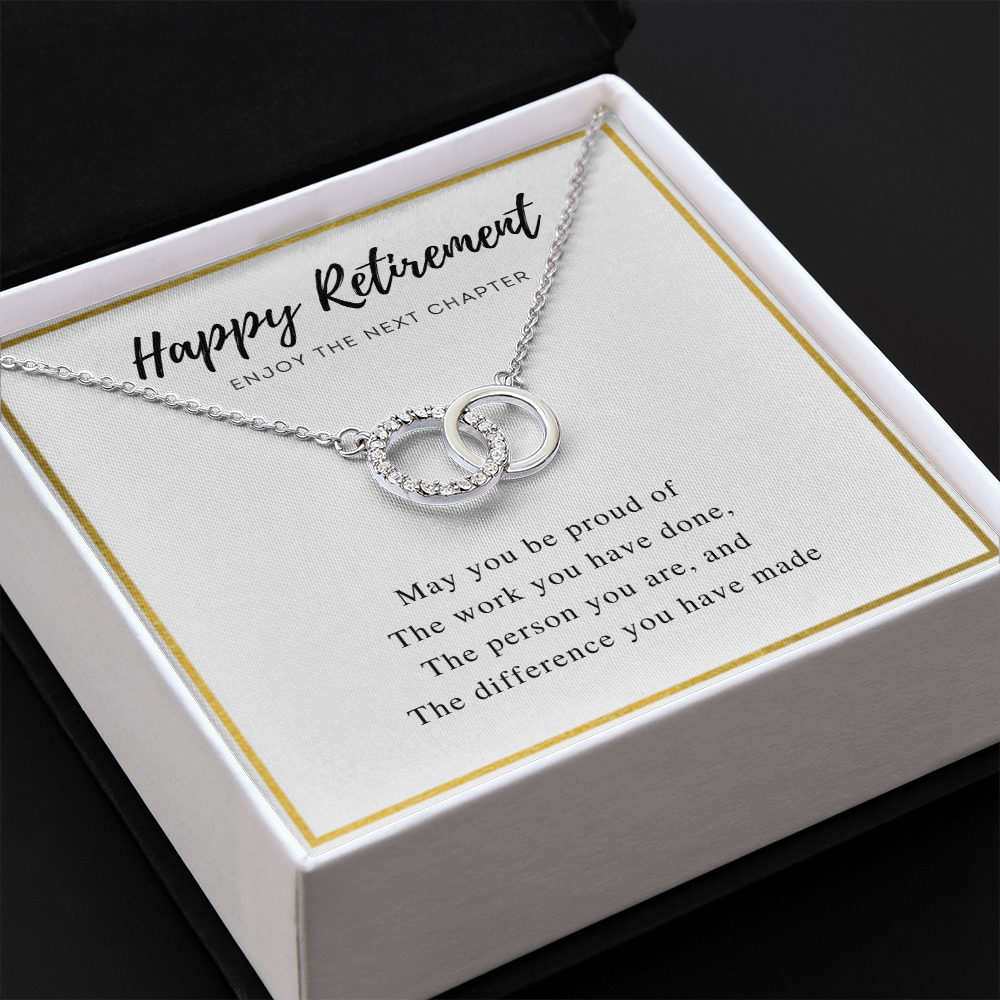 Retirement Gifts for Women | Retirement Necklace | Teacher Retirement Gift | Coworker Retirement Gift gift | Farewell gift
