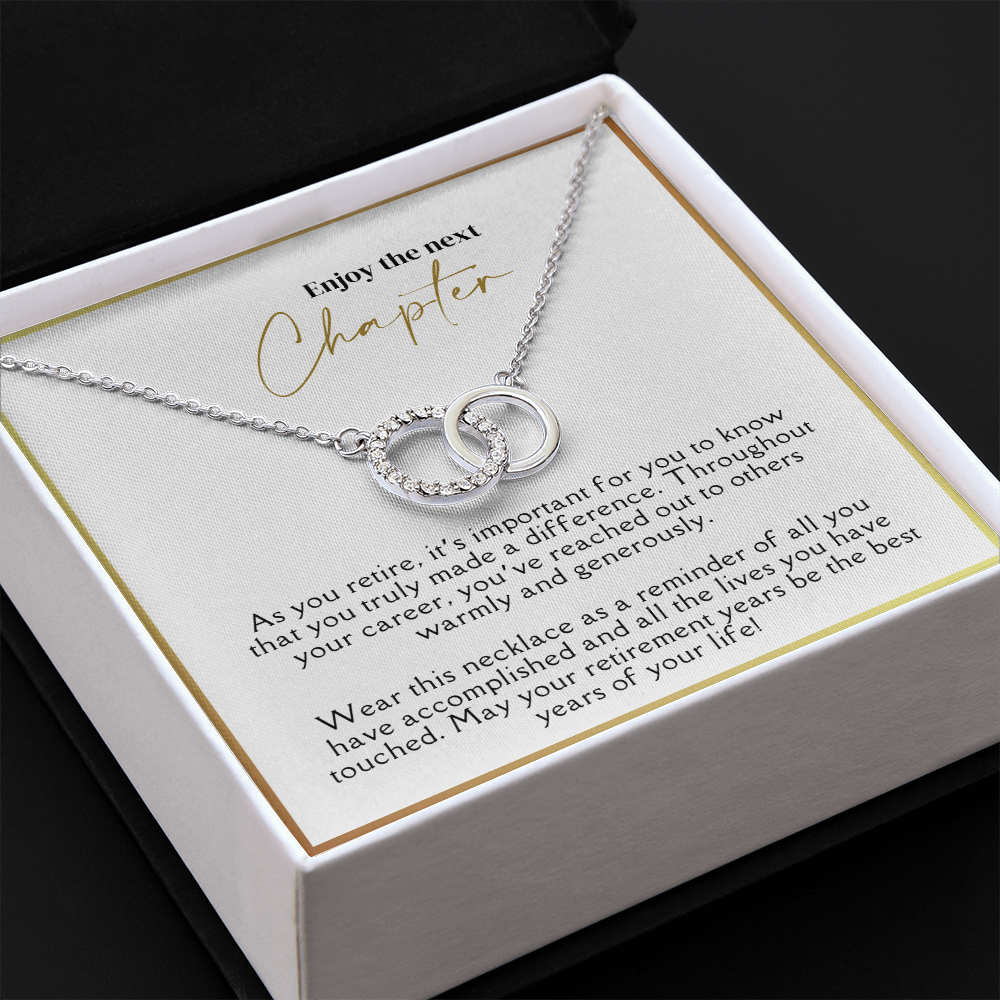 Retirement Gifts for Women | Retirement Necklace | Teacher Retirement Gift | Coworker Retirement Gift gift | Farewell gift