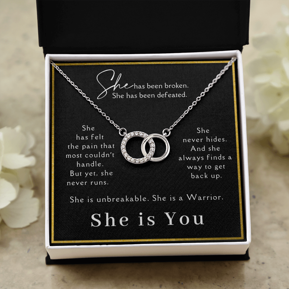 Survivor Gift Necklace | Warrior Gift | Recovery Gift | Sobriety Gift | Cancer Survivor Gift