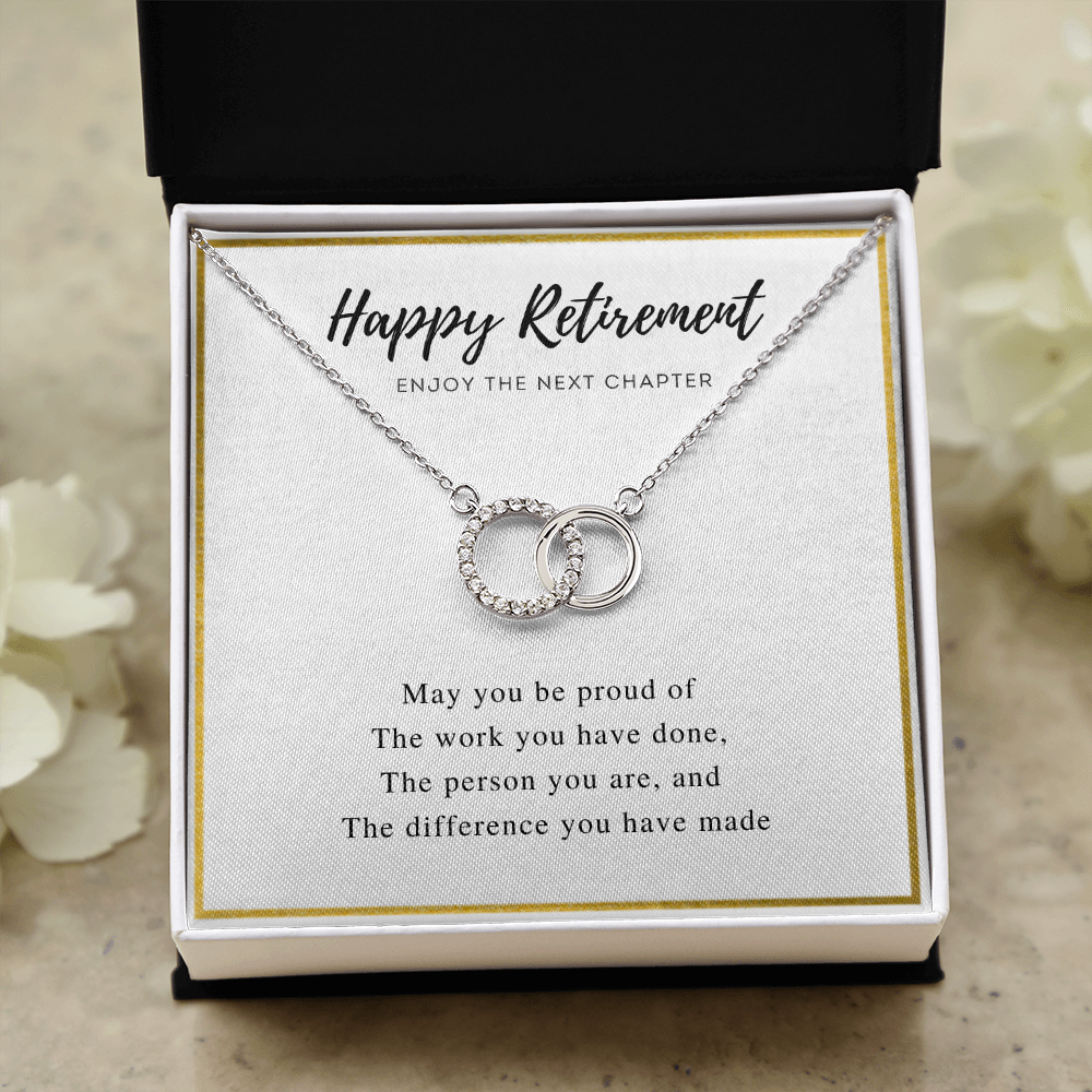 Retirement Gifts for Women | Retirement Necklace | Teacher Retirement Gift | Coworker Retirement Gift gift | Farewell gift