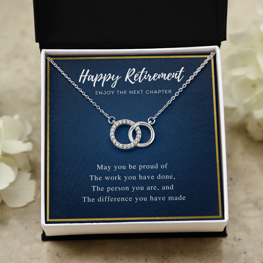 Retirement Gifts for Women | Retirement Necklace | Teacher Retirement Gift | Coworker Retirement Gift gift | Farewell gift