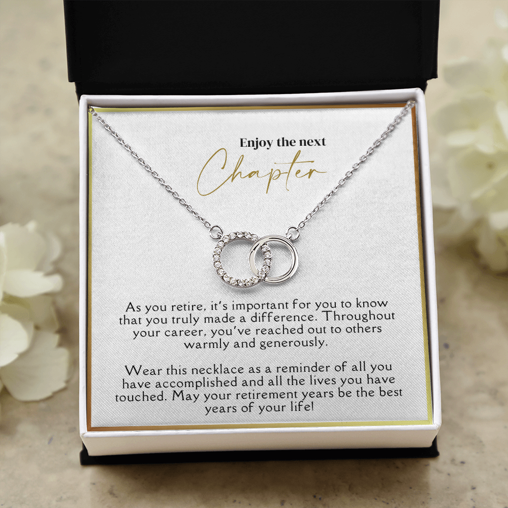 Retirement Gifts for Women | Retirement Necklace | Teacher Retirement Gift | Coworker Retirement Gift gift | Farewell gift