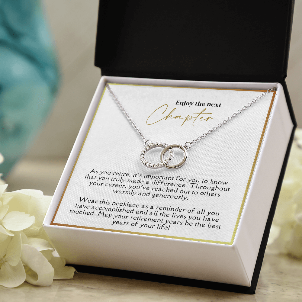 Retirement Gifts for Women | Retirement Necklace | Teacher Retirement Gift | Coworker Retirement Gift gift | Farewell gift