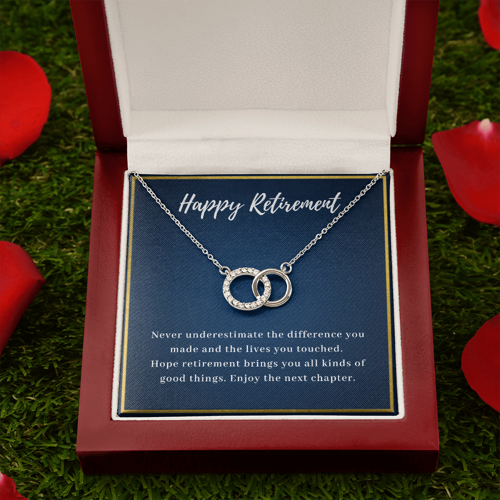 Retirement Gifts for Women | Retirement Necklace | Teacher Retirement Gift | Coworker Retirement Gift gift | Farewell gift