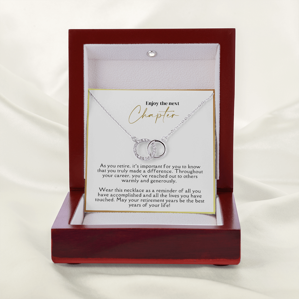 Retirement Gifts for Women | Retirement Necklace | Teacher Retirement Gift | Coworker Retirement Gift gift | Farewell gift