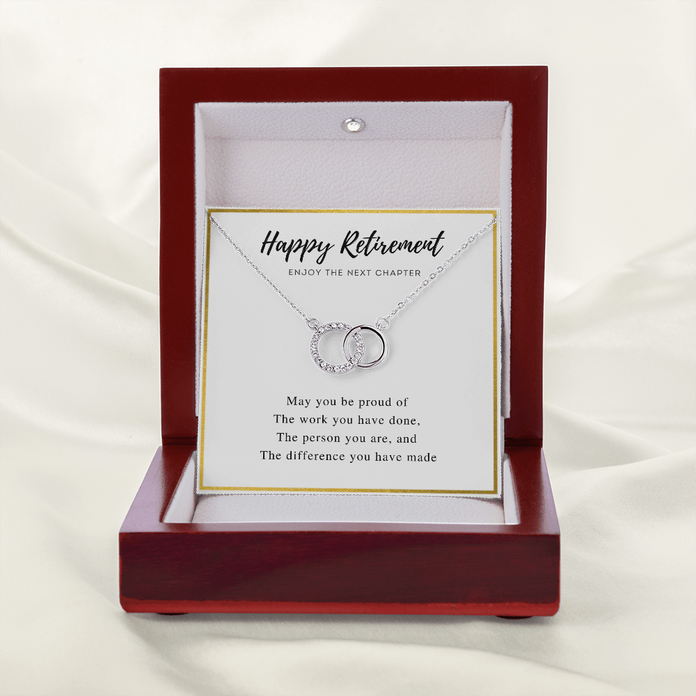 Retirement Gifts for Women | Retirement Necklace | Teacher Retirement Gift | Coworker Retirement Gift gift | Farewell gift