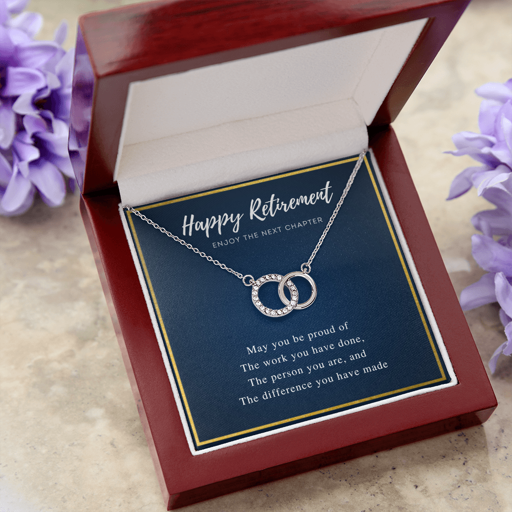 Retirement Gifts for Women | Retirement Necklace | Teacher Retirement Gift | Coworker Retirement Gift gift | Farewell gift