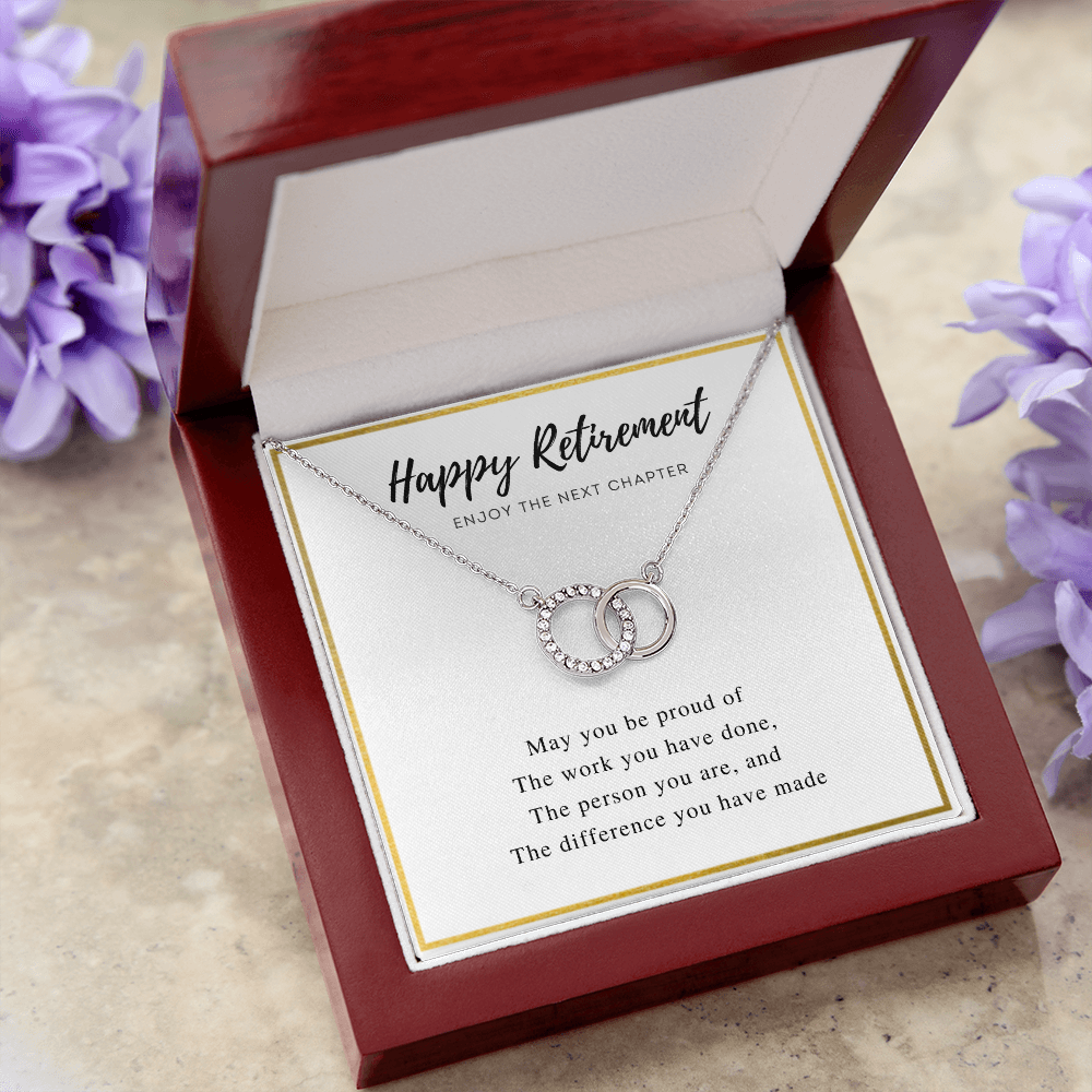 Retirement Gifts for Women | Retirement Necklace | Teacher Retirement Gift | Coworker Retirement Gift gift | Farewell gift