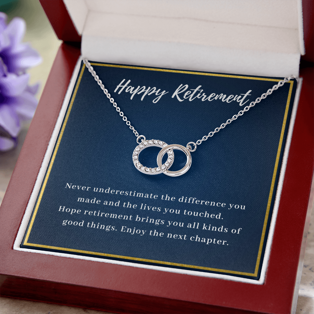 Retirement Gifts for Women | Retirement Necklace | Teacher Retirement Gift | Coworker Retirement Gift gift | Farewell gift