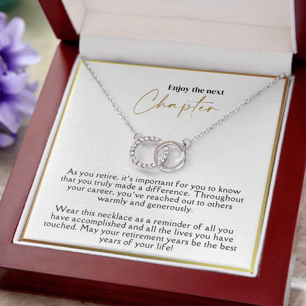 Retirement Gifts for Women | Retirement Necklace | Teacher Retirement Gift | Coworker Retirement Gift gift | Farewell gift