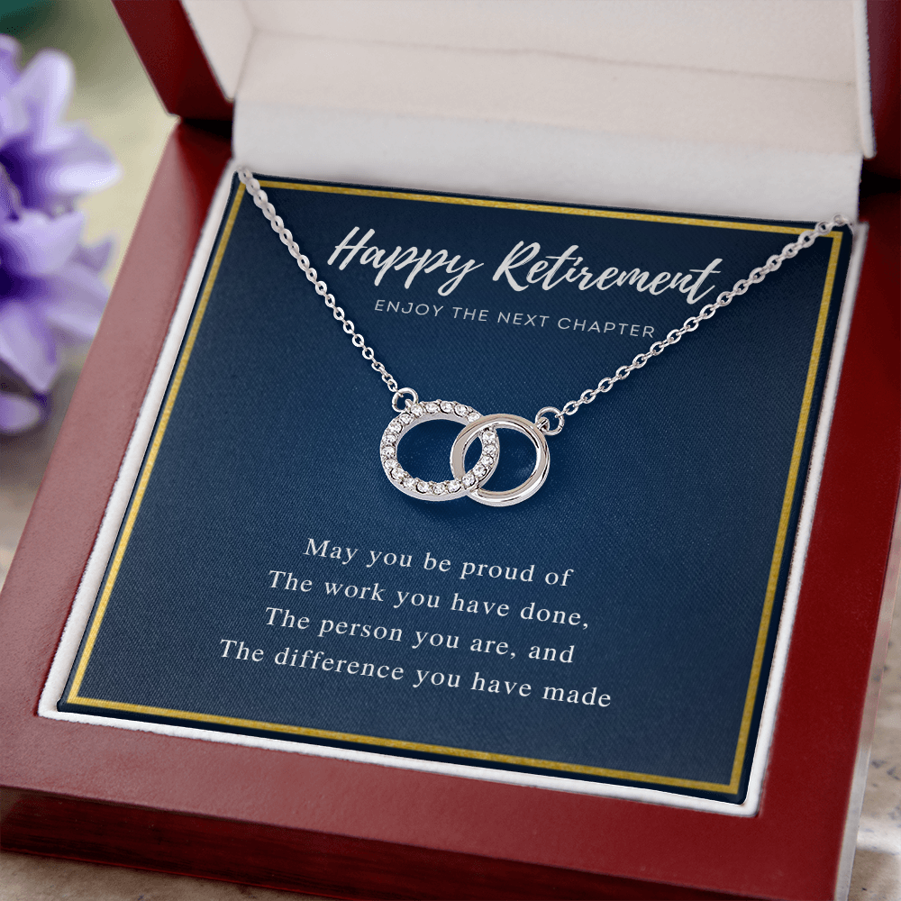 Retirement Gifts for Women | Retirement Necklace | Teacher Retirement Gift | Coworker Retirement Gift gift | Farewell gift
