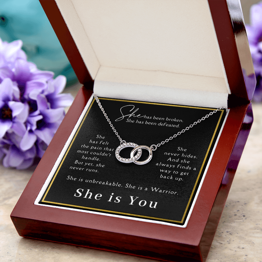 Survivor Gift Necklace | Warrior Gift | Recovery Gift | Sobriety Gift | Cancer Survivor Gift