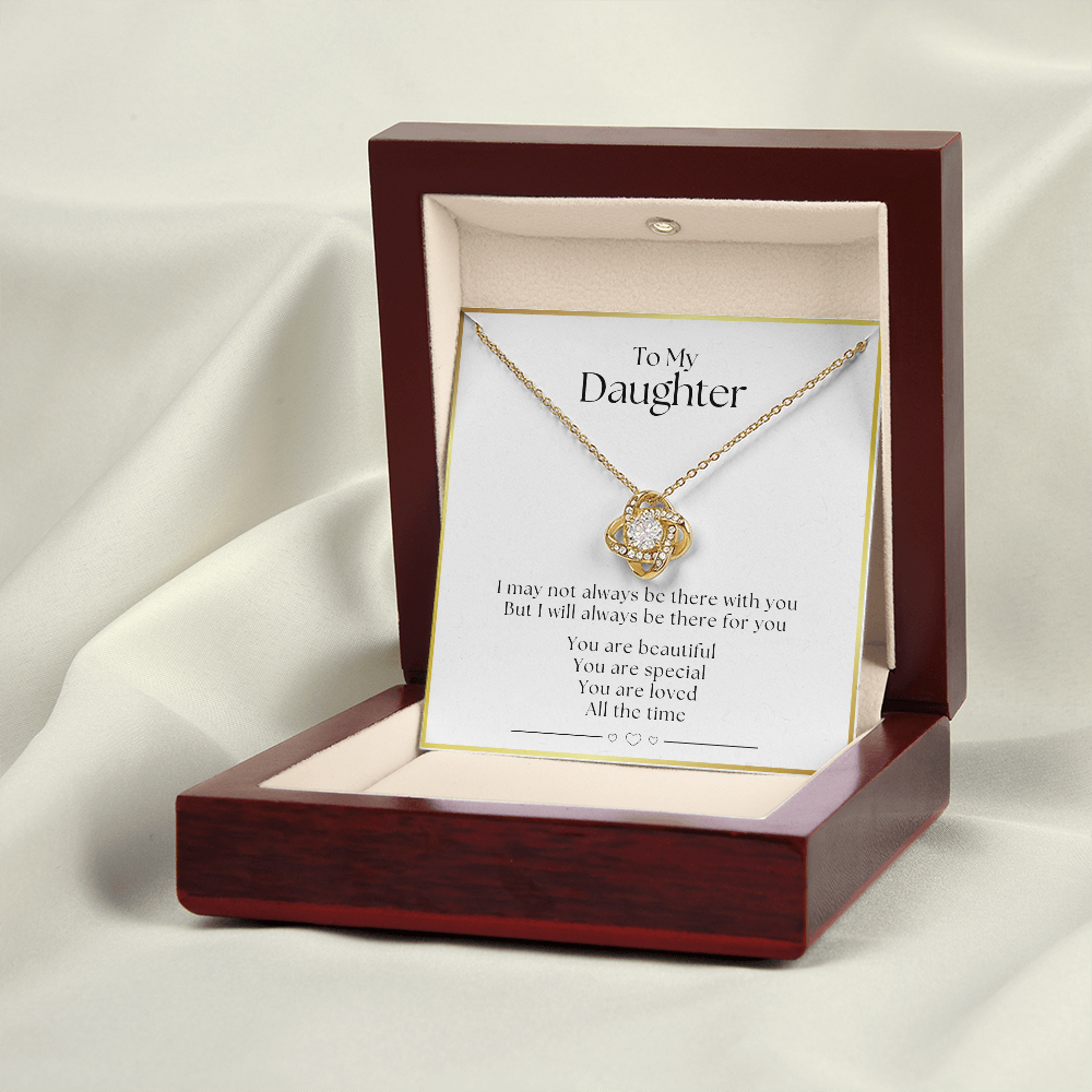 You Are Loved - Gift For Daughter - Love Knot