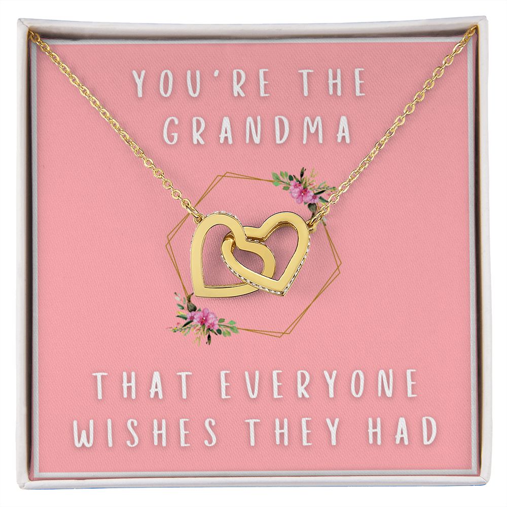 Wish They Had - Gift For Grandma - Interlocking Heart