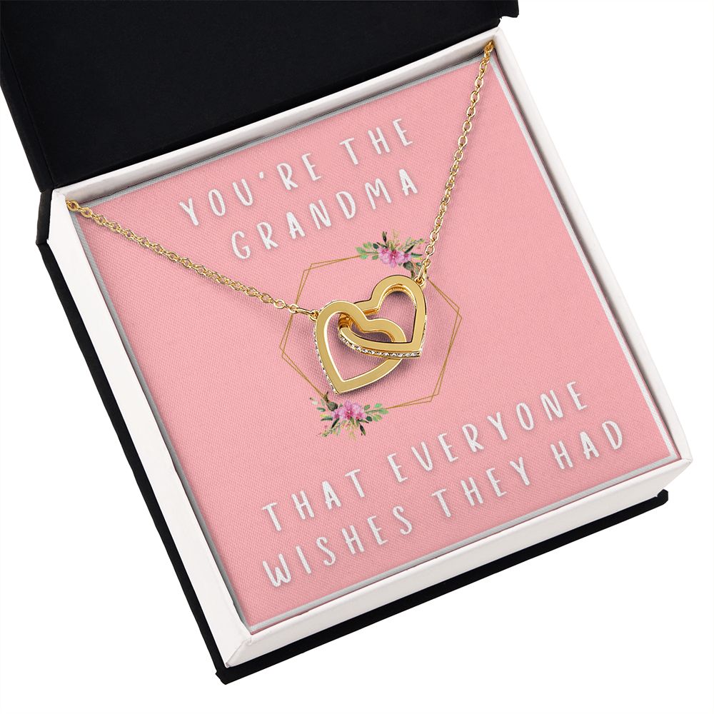 Wish They Had - Gift For Grandma - Interlocking Heart