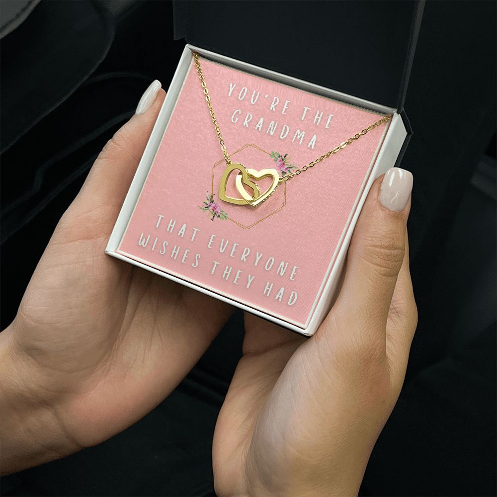 Wish They Had - Gift For Grandma - Interlocking Heart
