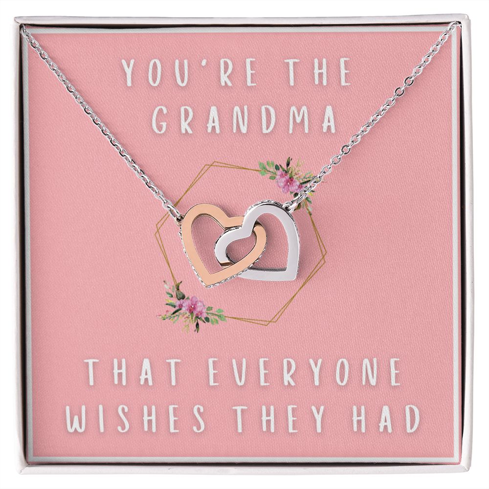 Wish They Had - Gift For Grandma - Interlocking Heart