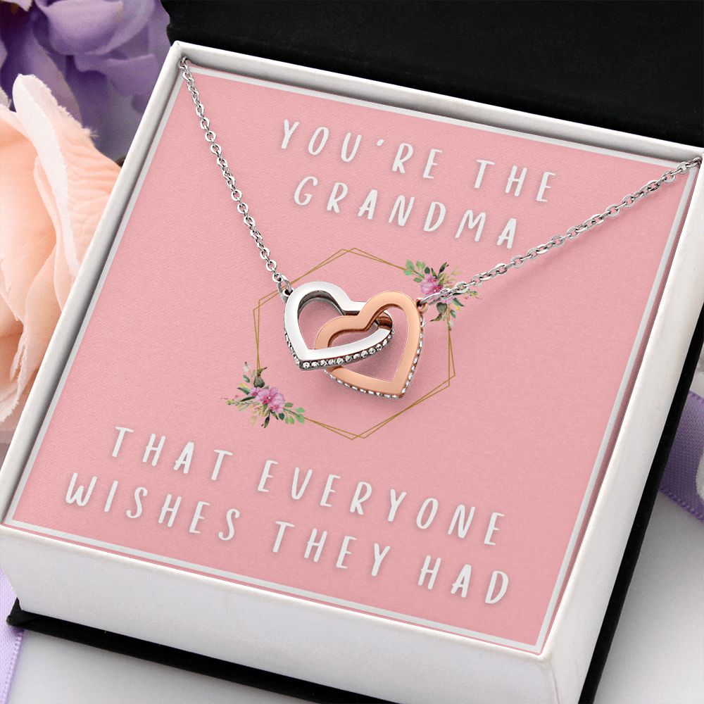 Wish They Had - Gift For Grandma - Interlocking Heart