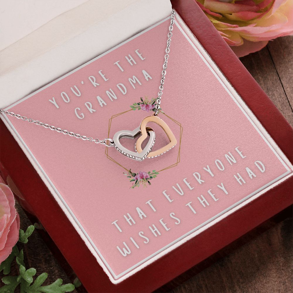 Wish They Had - Gift For Grandma - Interlocking Heart
