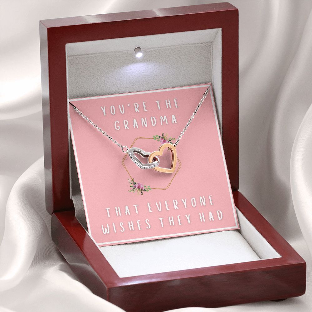 Wish They Had - Gift For Grandma - Interlocking Heart